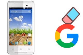 So löschen Sie ein Google-Konto auf Micromax A093 Canvas Fire