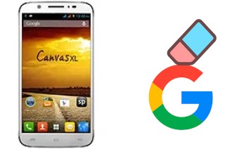 So löschen Sie ein Google-Konto auf Micromax A119 Canvas XL