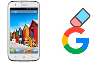 So löschen Sie ein Google-Konto auf Micromax A115 Canvas 3D