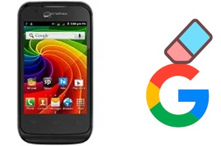 So löschen Sie ein Google-Konto auf Micromax A28 Bolt