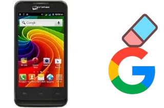 So löschen Sie ein Google-Konto auf Micromax A36 Bolt