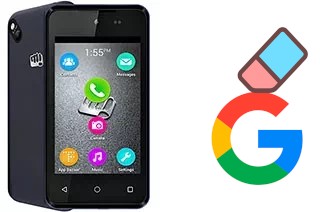 So löschen Sie ein Google-Konto auf Micromax Bolt D303