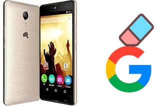 So löschen Sie ein Google-Konto auf Micromax Canvas Fire 5 Q386