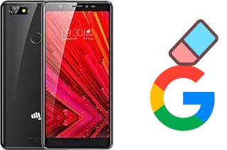 So löschen Sie ein Google-Konto auf Micromax Canvas Infinity Life