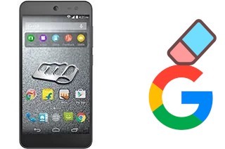 So löschen Sie ein Google-Konto auf Micromax Canvas Xpress 2 E313