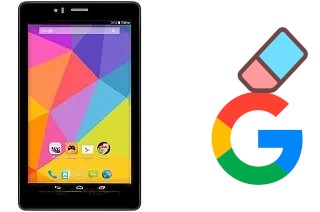 So löschen Sie ein Google-Konto auf Micromax Canvas Tab P470