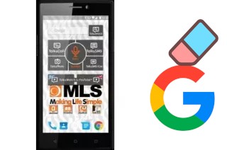 So löschen Sie ein Google-Konto auf MLS IQ1502A