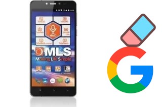 So löschen Sie ein Google-Konto auf MLS IQ9506