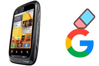 So löschen Sie ein Google-Konto auf Motorola CITRUS WX445