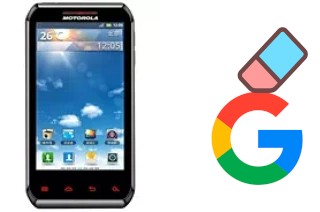 So löschen Sie ein Google-Konto auf Motorola XT760