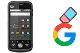 So löschen Sie ein Google-Konto auf Motorola Quench XT5 XT502