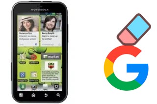 So löschen Sie ein Google-Konto auf Motorola DEFY+