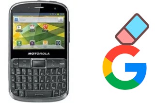 So löschen Sie ein Google-Konto auf Motorola DEFY Pro