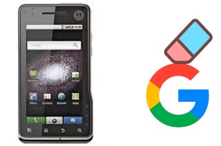 So löschen Sie ein Google-Konto auf Motorola MILESTONE XT720