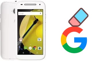 So löschen Sie ein Google-Konto auf Motorola Moto E Dual SIM (2nd gen)