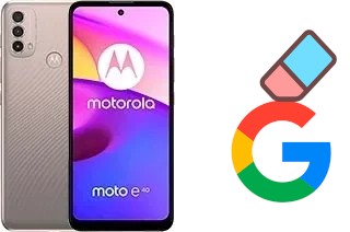 So löschen Sie ein Google-Konto auf Motorola Moto E40