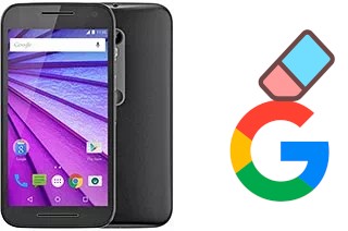 So löschen Sie ein Google-Konto auf Motorola Moto G (3rd gen)