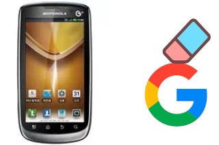 So löschen Sie ein Google-Konto auf Motorola MOTO MT870