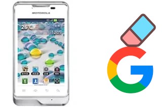 So löschen Sie ein Google-Konto auf Motorola Motoluxe XT389