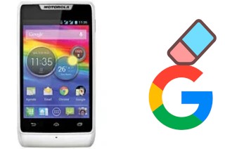 So löschen Sie ein Google-Konto auf Motorola RAZR D1