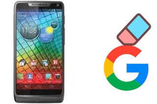 So löschen Sie ein Google-Konto auf Motorola RAZR i XT890