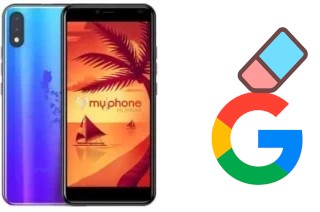 So löschen Sie ein Google-Konto auf MyPhone myXi1