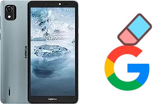 So löschen Sie ein Google-Konto auf Nokia C2 2nd Edition