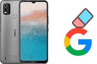 So löschen Sie ein Google-Konto auf Nokia C21 Plus