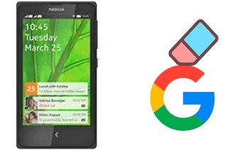 So löschen Sie ein Google-Konto auf Nokia X+