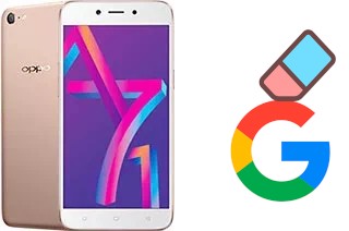 So löschen Sie ein Google-Konto auf Oppo A71 (2018)