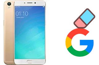 So löschen Sie ein Google-Konto auf Oppo F1 Plus