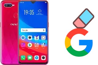 So löschen Sie ein Google-Konto auf Oppo F9 (F9 Pro)