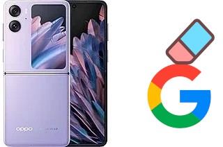 So löschen Sie ein Google-Konto auf Oppo Find N2 Flip