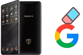 So löschen Sie ein Google-Konto auf Oppo Find X Lamborghini