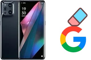 So löschen Sie ein Google-Konto auf Oppo Find X3 Pro