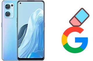 So löschen Sie ein Google-Konto auf Oppo Find X5 Lite