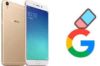 So löschen Sie ein Google-Konto auf Oppo R9 Plus