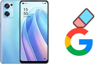 So löschen Sie ein Google-Konto auf Oppo Reno7 SE 5G