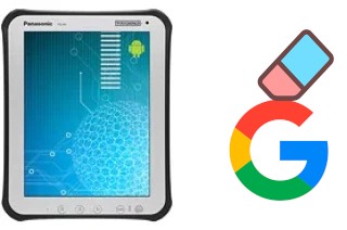 So löschen Sie ein Google-Konto auf Panasonic Toughpad FZ-A1