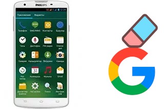 So löschen Sie ein Google-Konto auf Philips I928