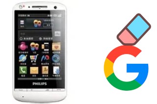 So löschen Sie ein Google-Konto auf Philips T910