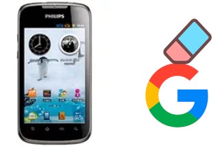 So löschen Sie ein Google-Konto auf Philips W635