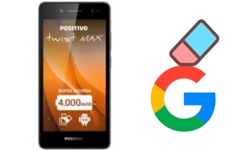 So löschen Sie ein Google-Konto auf Positivo Twist Max