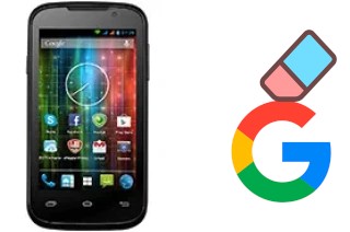 So löschen Sie ein Google-Konto auf Prestigio MultiPhone 3400 Duo