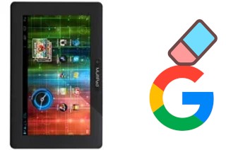 So löschen Sie ein Google-Konto auf Prestigio MultiPad 7.0 Pro