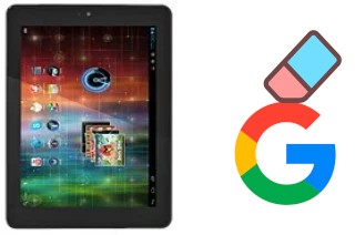 So löschen Sie ein Google-Konto auf Prestigio MultiPad 2 Pro Duo 8.0 3G