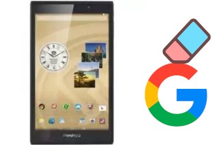 So löschen Sie ein Google-Konto auf Prestigio MultiPad Consul 7008 4G