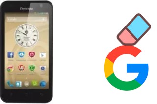 So löschen Sie ein Google-Konto auf Prestigio MultiPhone 3450 DUO