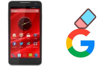 So löschen Sie ein Google-Konto auf Prestigio MultiPhone 5044 Duo