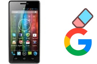 So löschen Sie ein Google-Konto auf Prestigio MultiPhone 5451 Duo